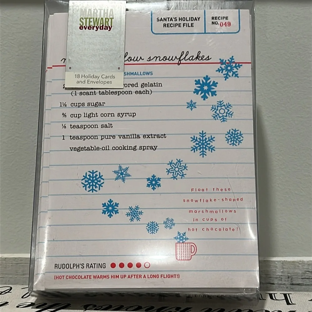 Martha Stewart christmas greeting